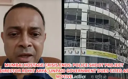 Mumbai Hostage Crisis Ends: Police Shoot Project Director Rohit Arya; Unpaid Government Dues Cited as Motive