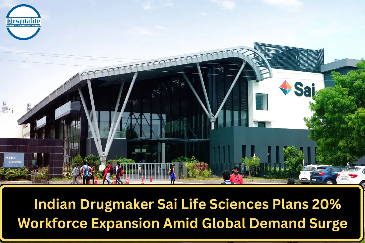 Indian Drugmaker Sai Life Sciences Plans 20% Workforce Expansion Amid Global Demand Surge