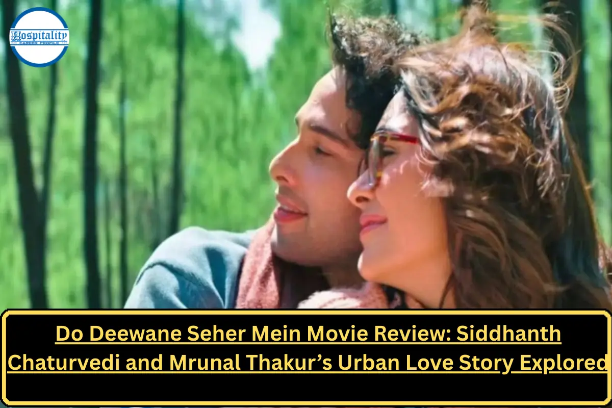 Do Deewane Seher Mein Movie Review: Siddhanth Chaturvedi and Mrunal Thakur’s Urban Love Story Explored