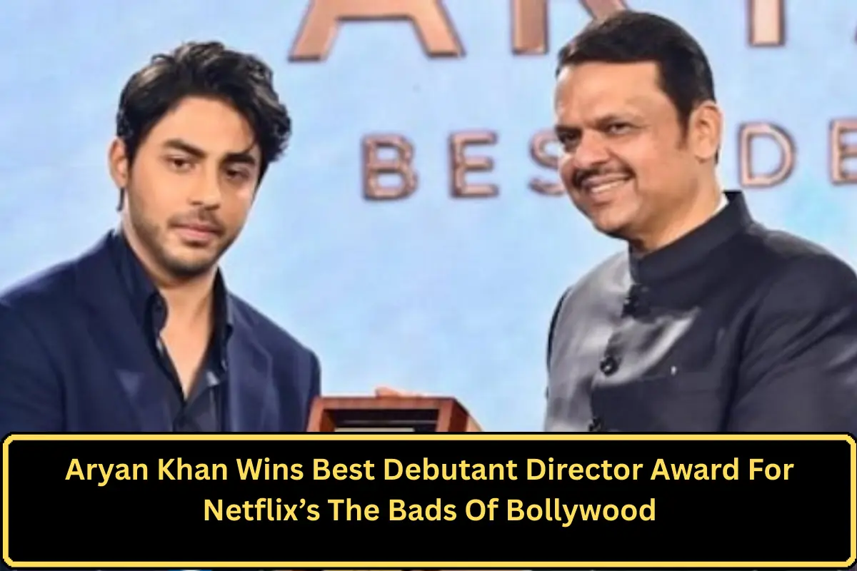 Aryan Khan Wins Best Debutant Director Award For Netflix’s The Bads Of Bollywood