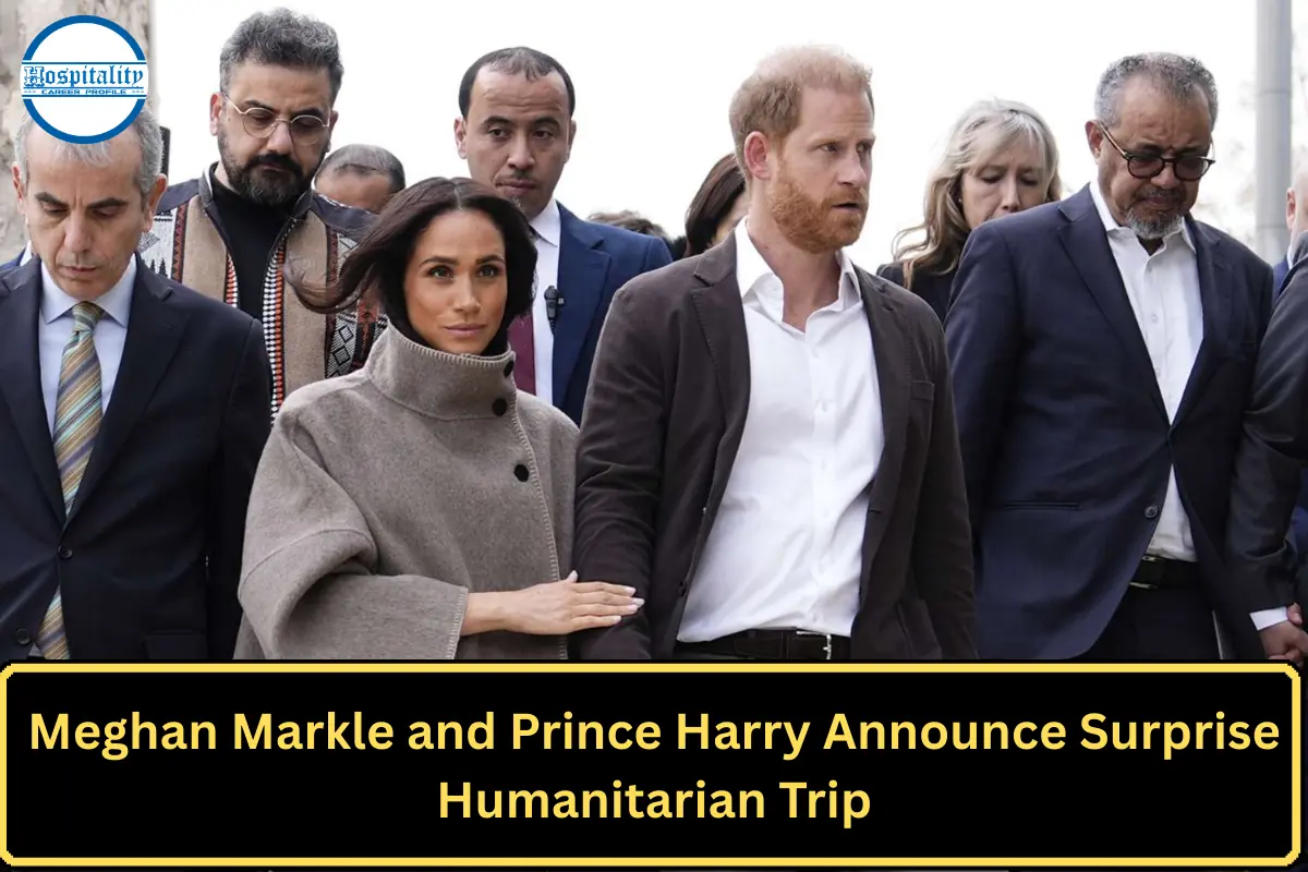 Meghan Markle and Prince Harry Announce Surprise Humanitarian Trip