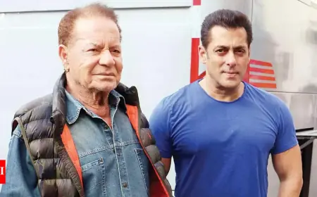 Salim Khan Admitted to Mumbai’s Lilavati Hospital; Salman Khan Rushes to Meet Father