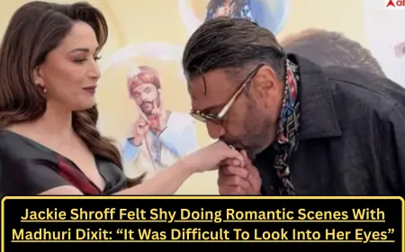 Jackie Shroff Felt Shy Doing Romantic Scenes With Madhuri Dixit: “It Was Difficult To Look Into Her Eyes”