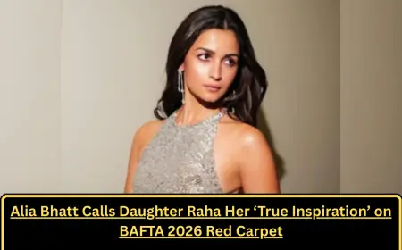 Alia Bhatt Calls Daughter Raha Her ‘True Inspiration’ on BAFTA 2026 Red Carpet