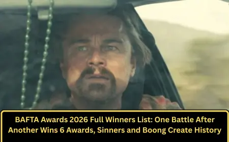BAFTA Awards 2026 Full Winners List: One Battle After Another Wins 6 Awards, Sinners and Boong Create History