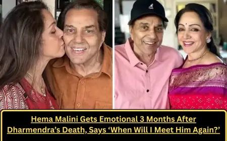 Hema Malini Gets Emotional 3 Months After Dharmendra’s Death, Says ‘When Will I Meet Him Again?’