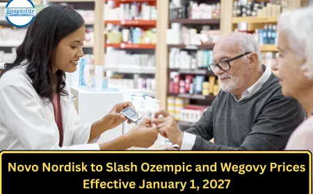 Novo Nordisk to Slash Ozempic and Wegovy Prices Effective January 1, 2027