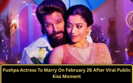 Pushpa Actress To Marry On February 26 After Viral Public Kiss Moment
