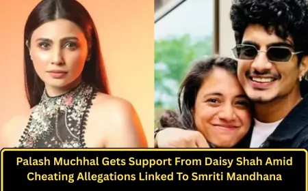 Palash Muchhal Gets Support From Daisy Shah Amid Cheating Allegations Linked To Smriti Mandhana