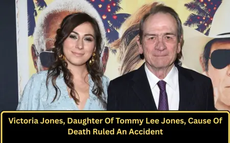 Victoria Jones, Daughter Of Tommy Lee Jones, Cause Of Death Ruled An Accident