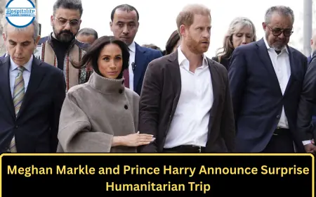 Meghan Markle and Prince Harry Announce Surprise Humanitarian Trip