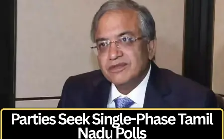 Political Parties Urge CEC Gyanesh Kumar to Conduct Single-Phase Polls in Tamil Nadu