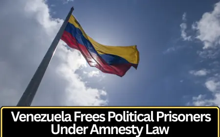 Venezuela Grants Freedom to Political Prisoners Under Newly Enacted Amnesty Law
