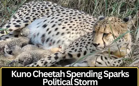 Rs 35,000 a Day for Cheetah Meals? Political Storm Erupts Over Kuno Park Spending