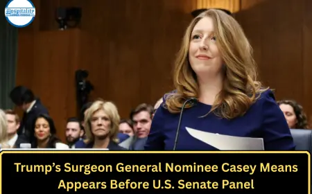 Trump’s Surgeon General Nominee Casey Means Appears Before U.S. Senate Panel