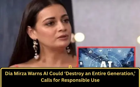 Dia Mirza Warns AI Could ‘Destroy an Entire Generation,’ Calls for Responsible Use