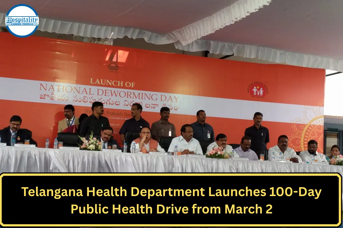 Telangana Health Department Launches 100-Day Public Health Drive from March 2