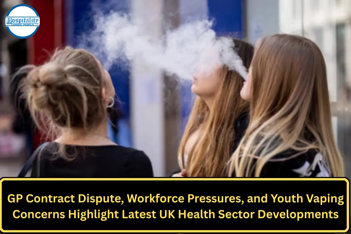 GP Contract Dispute, Workforce Pressures and Youth Vaping Concerns Highlight Latest UK Health Sector Developments