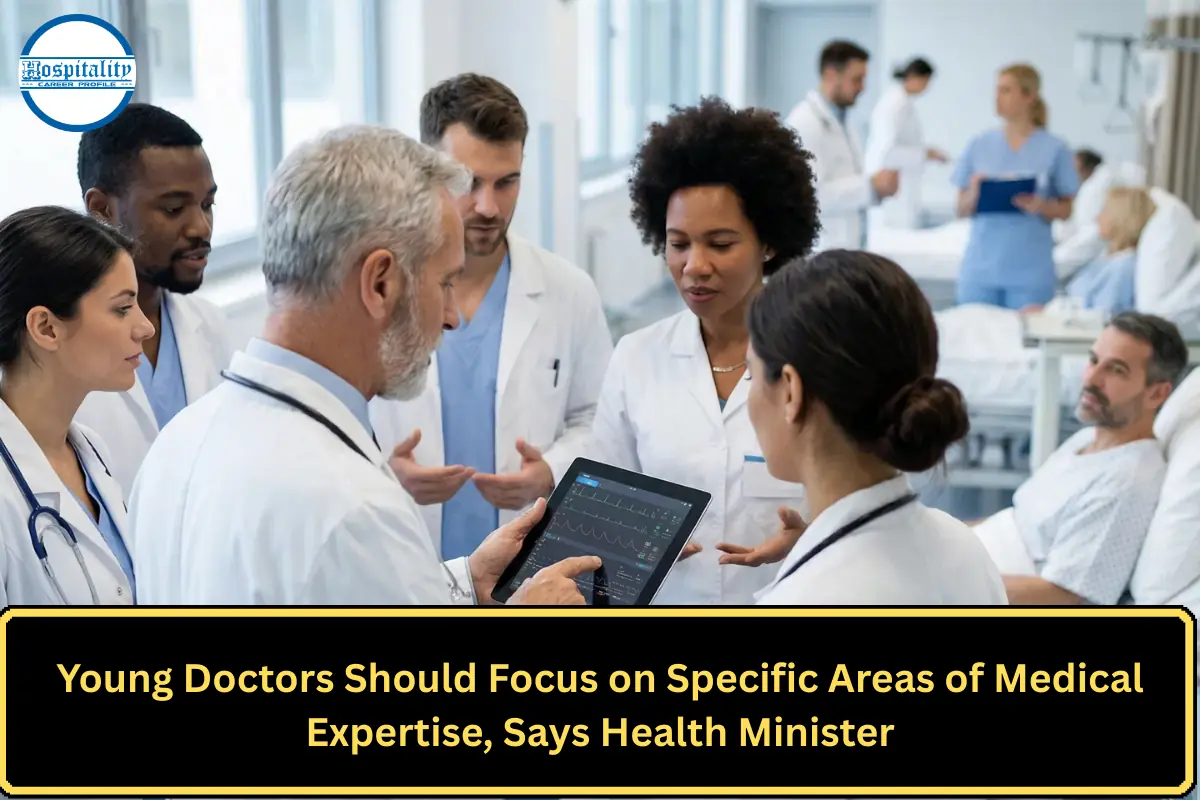 Young Doctors Should Focus on Specific Areas of Medical Expertise, Says Health Minister