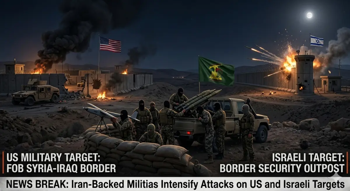Iran-Backed Militias Intensify Attacks on US and Israeli Targets
