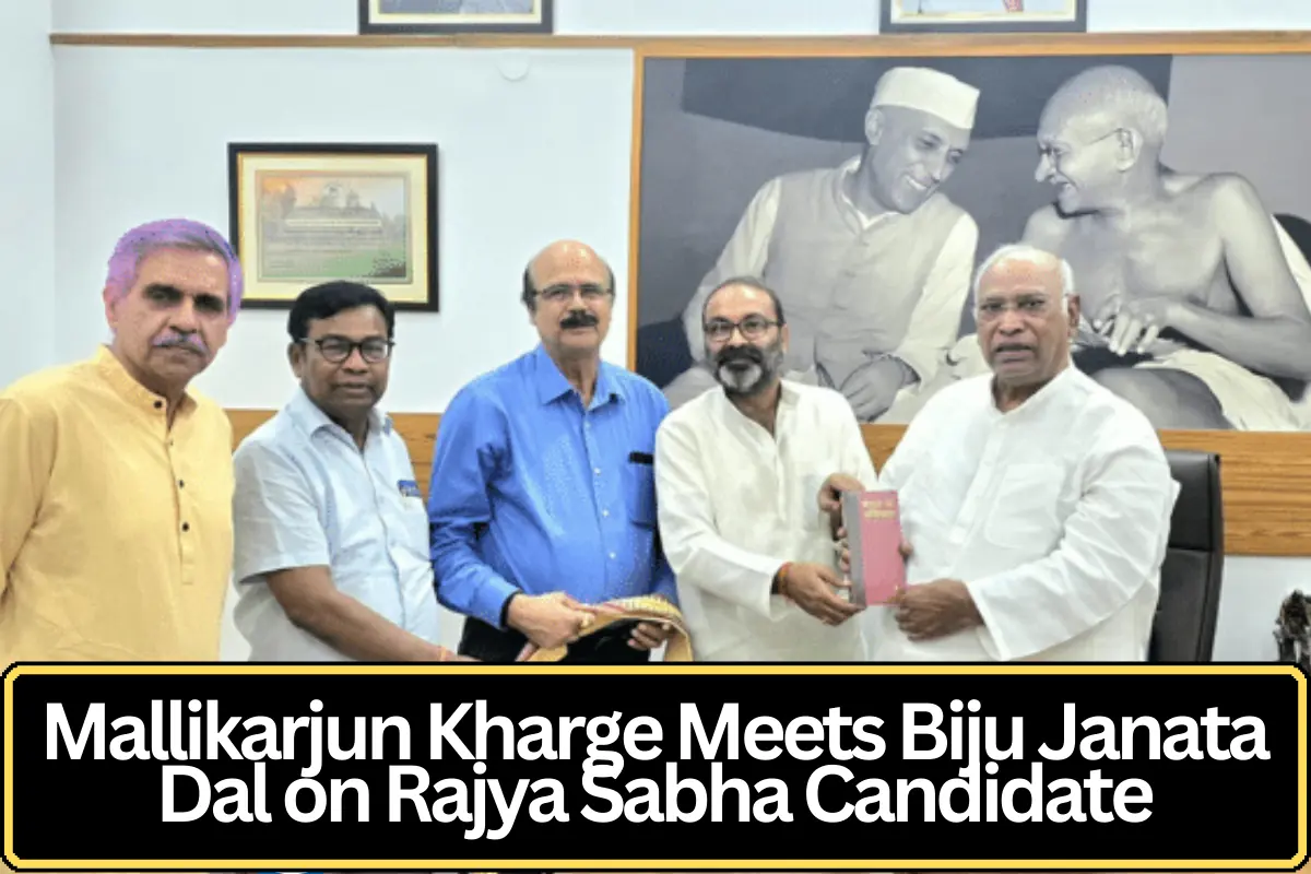 Odisha PCC Chief Meets Mallikarjun Kharge as BJD and Congress Explore Common Rajya Sabha Candidate