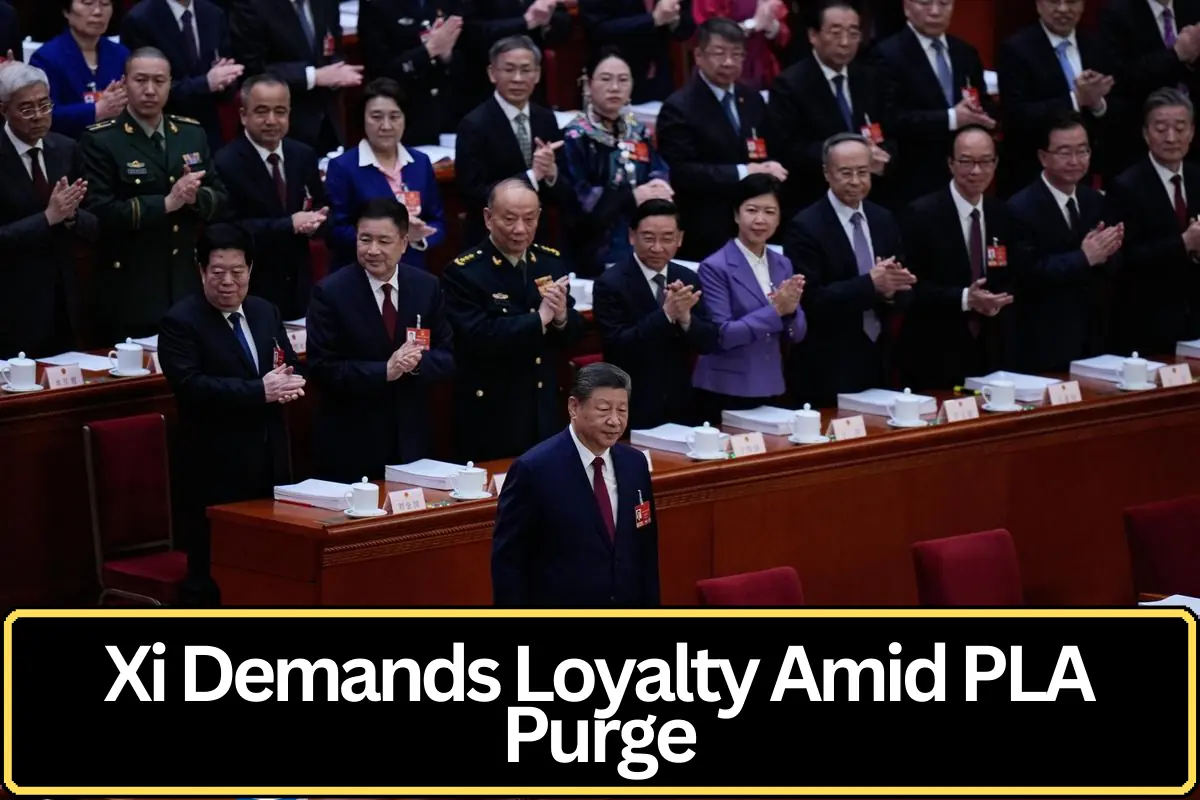 Xi Jinping Calls for Stronger Political Loyalty in Chinese Military as Anti-Corruption Purge Expands