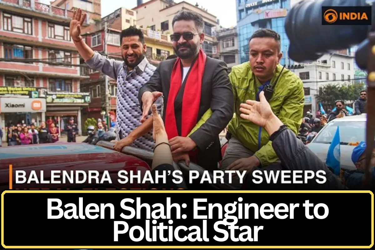 Balen Shah’s Journey: From Bengaluru Engineering Student to Nepal’s Rising Political Star