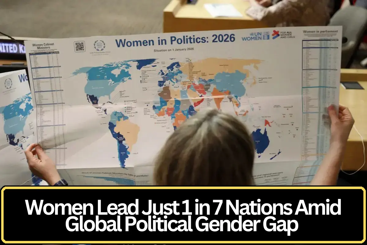 Only One in Seven Countries Led by Women as Gender Gap Persists in Global Political Leadership