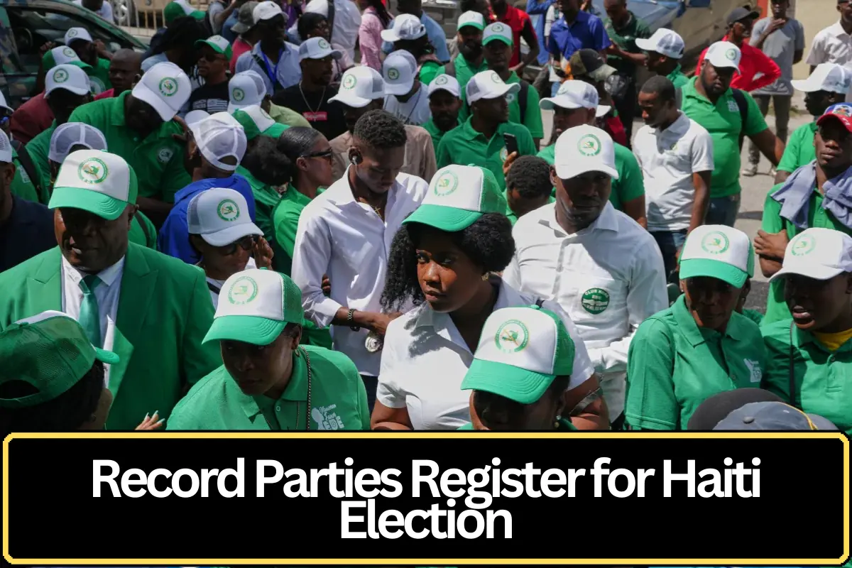 Record Number of Political Parties Register for Haiti’s First Election in Nearly a Decade