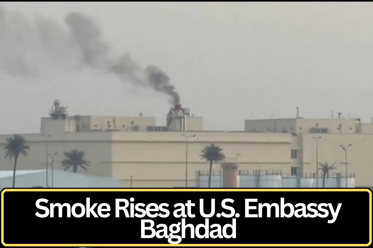 Smoke Seen Rising From U.S. Embassy Compound in Baghdad Amid Security Alert
