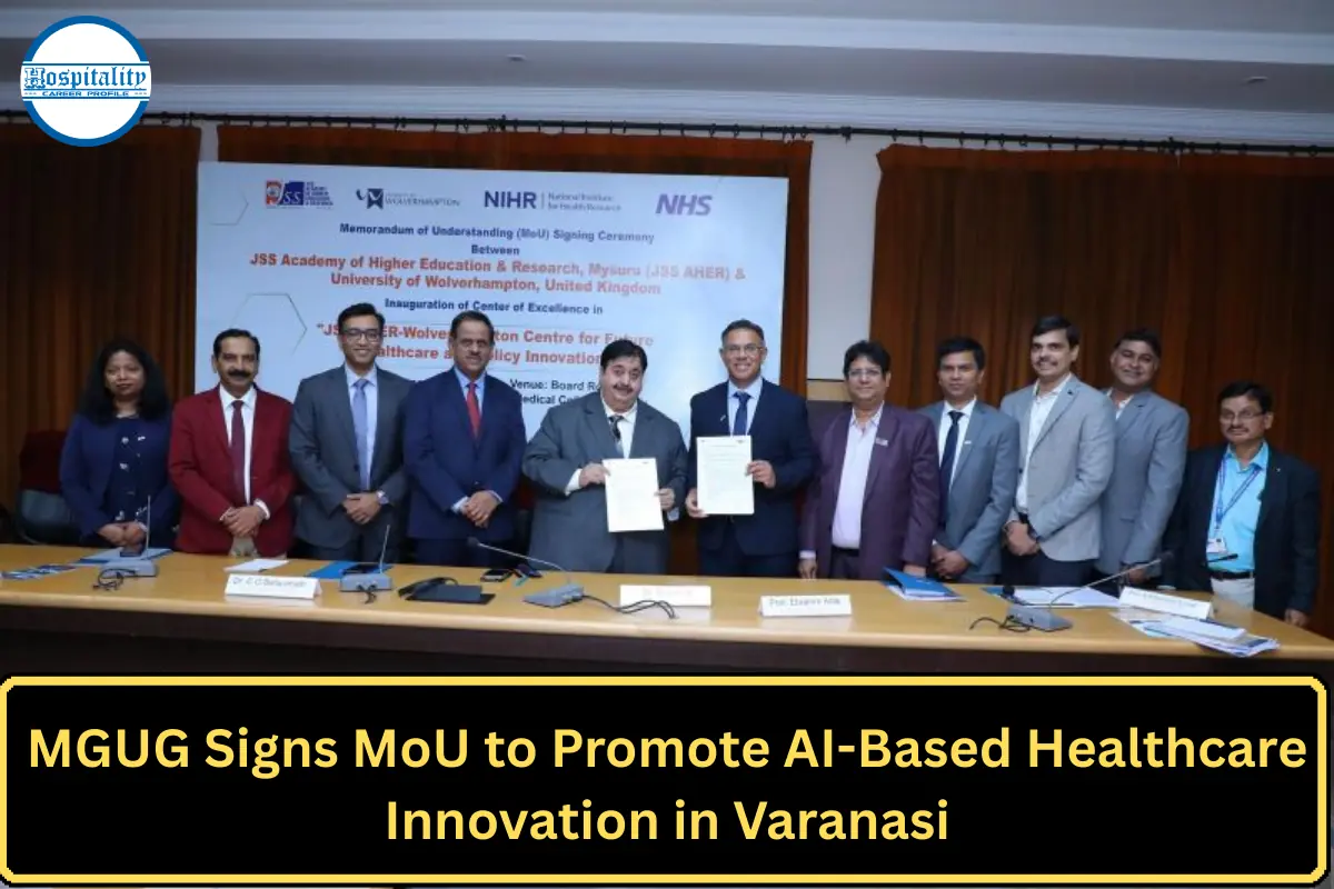 MGUG Signs MoU to Promote AI-Based Healthcare Innovation in Varanasi