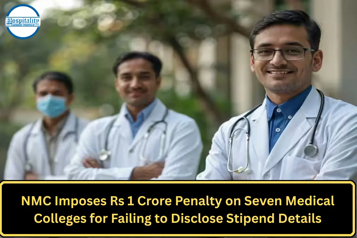 NMC Imposes Rs 1 Crore Penalty on Seven Medical Colleges for Failing to Disclose Stipend Details