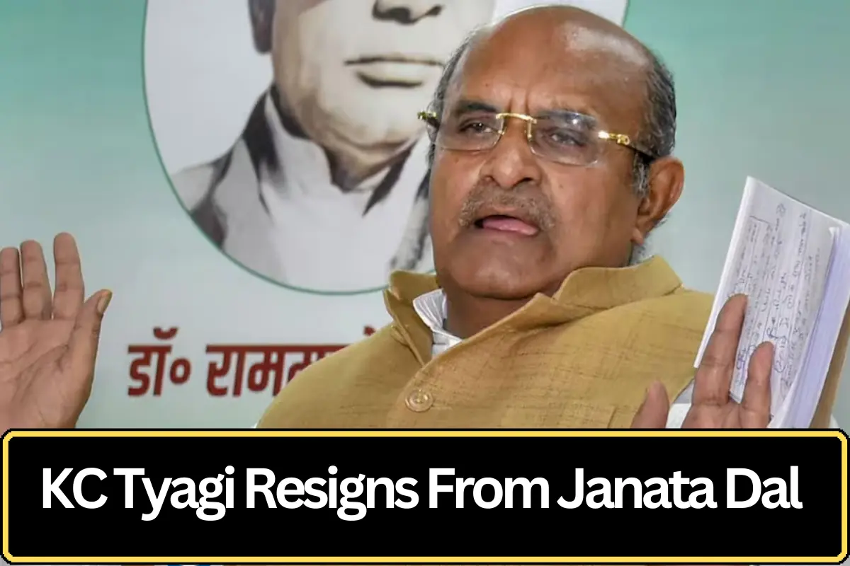 KC Tyagi Resigns From JD(U), Sparks Speculation Over Future Political Move