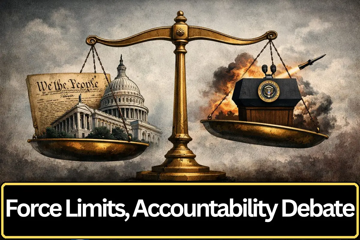 Debate Grows Over Constitutional Limits on Use of Force and Political Accountability