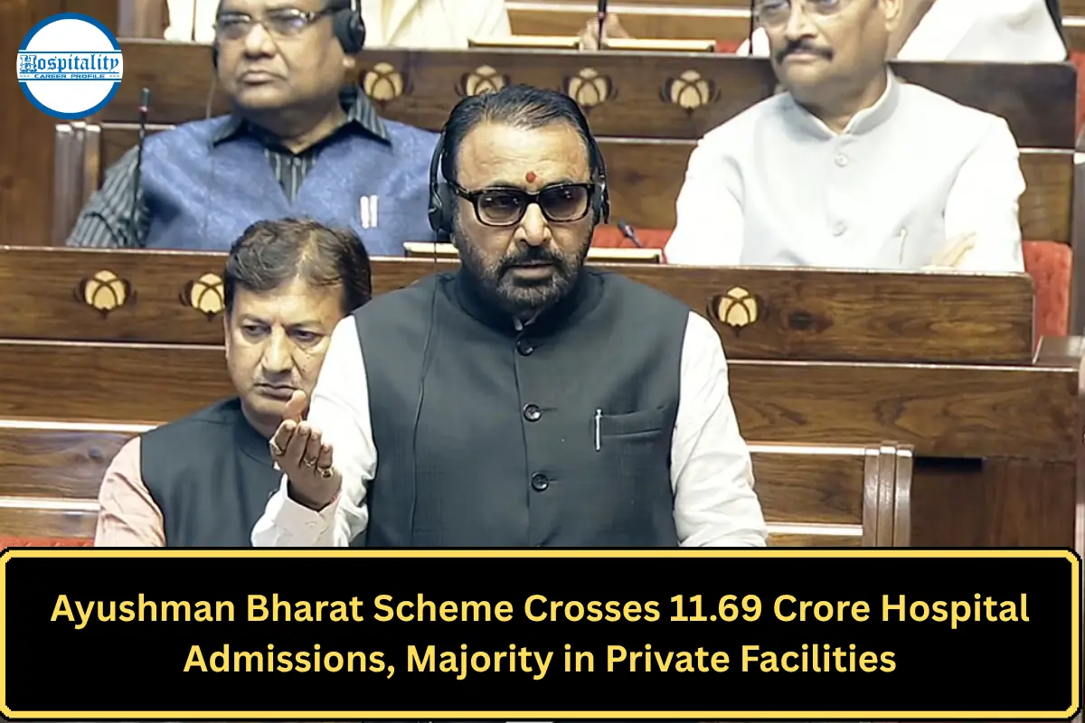 Ayushman Bharat Scheme Crosses 11.69 Crore Hospital Admissions, Majority in Private Facilities