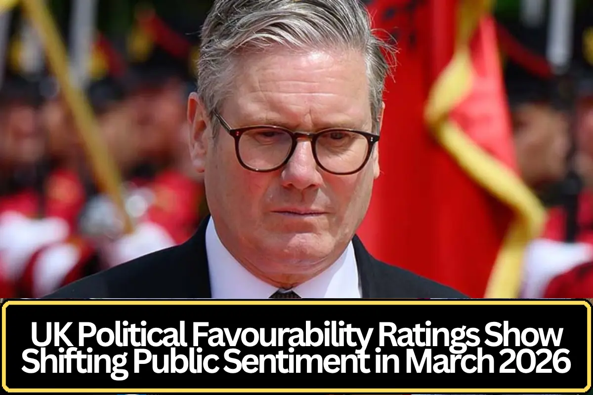 UK Political Favourability Ratings Show Shifting Public Sentiment in March 2026