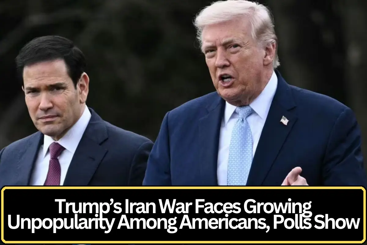Trump’s Iran War Faces Growing Unpopularity Among Americans, Polls Show