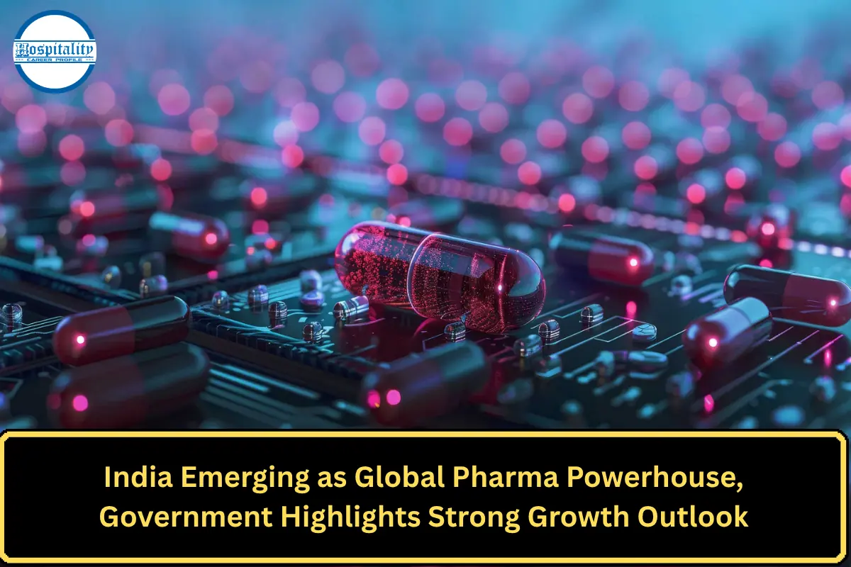 India Emerging as Global Pharma Powerhouse, Government Highlights Strong Growth Outlook