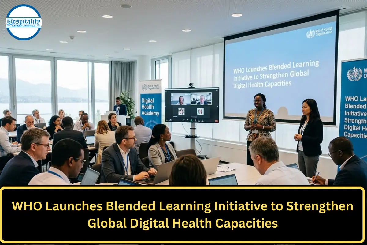 WHO Launches Blended Learning Initiative to Strengthen Global Digital Health Capacities