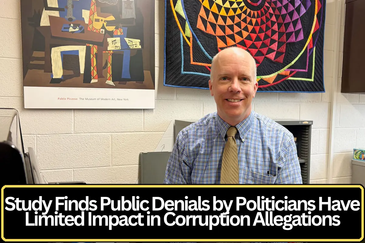 Study Finds Public Denials by Politicians Have Limited Impact in Corruption Allegations
