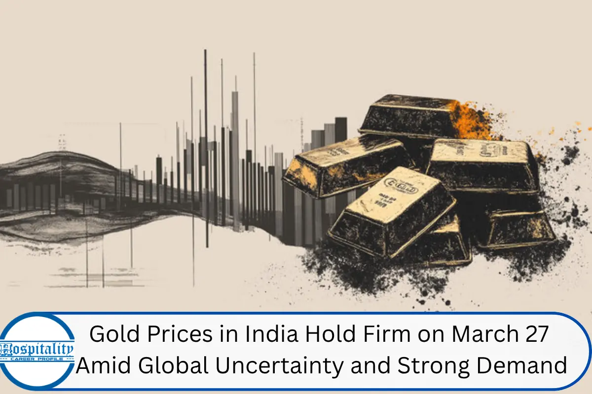 Gold Prices in India Hold Firm on March 27 Amid Global Uncertainty and Strong Demand