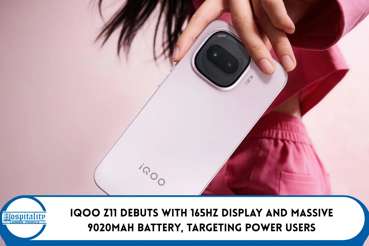 iQOO Z11 Debuts With 165Hz Display and Massive 9020mAh Battery, Targeting Power Users