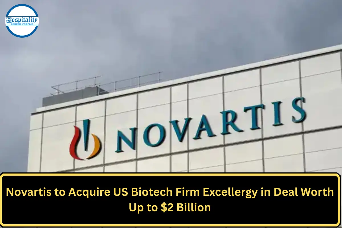 Novartis to Acquire US Biotech Firm Excellergy in Deal Worth Up to $2 Billion