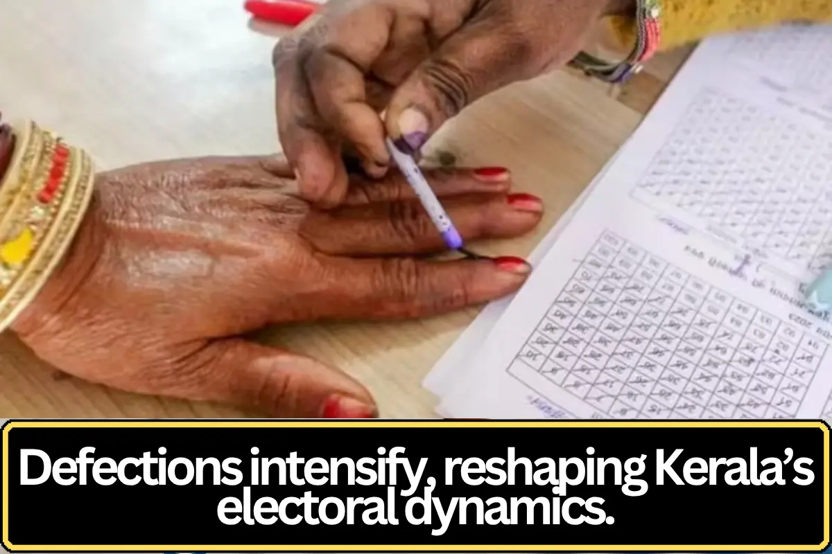 Political Crossovers Shake Kerala Landscape as Leaders Switch Sides Ahead of Elections