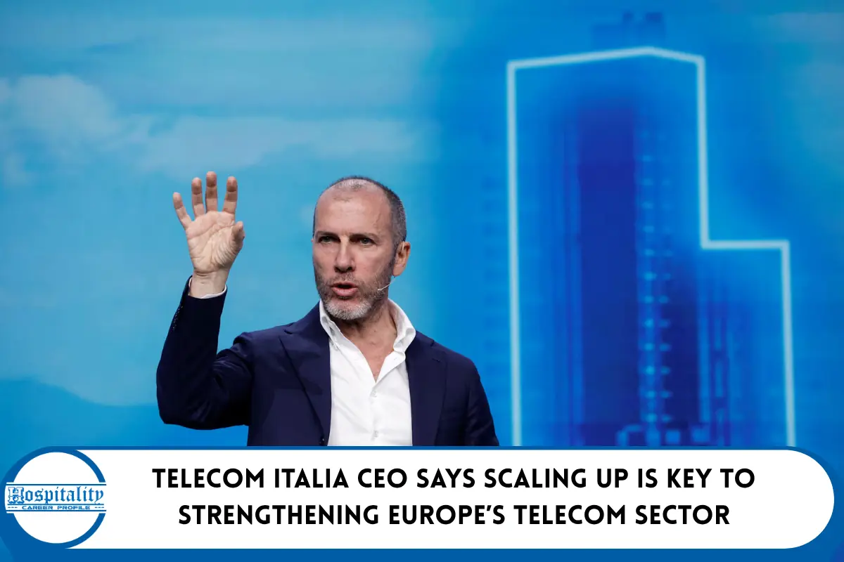 Telecom Italia CEO Says Scaling Up Is Key to Strengthening Europe’s Telecom Sector