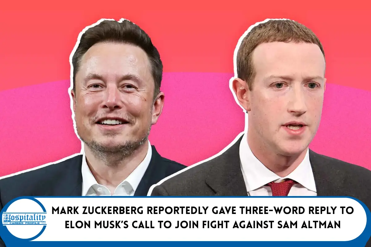 Mark Zuckerberg Reportedly Gave Three-Word Reply to Elon Musk’s Call to Join Fight Against Sam Altman