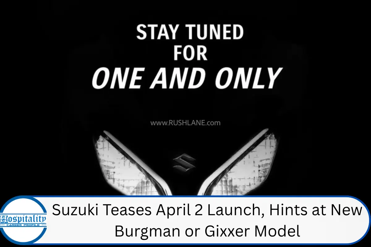Suzuki Teases April 2 Launch, Hints at New Burgman or Gixxer Model