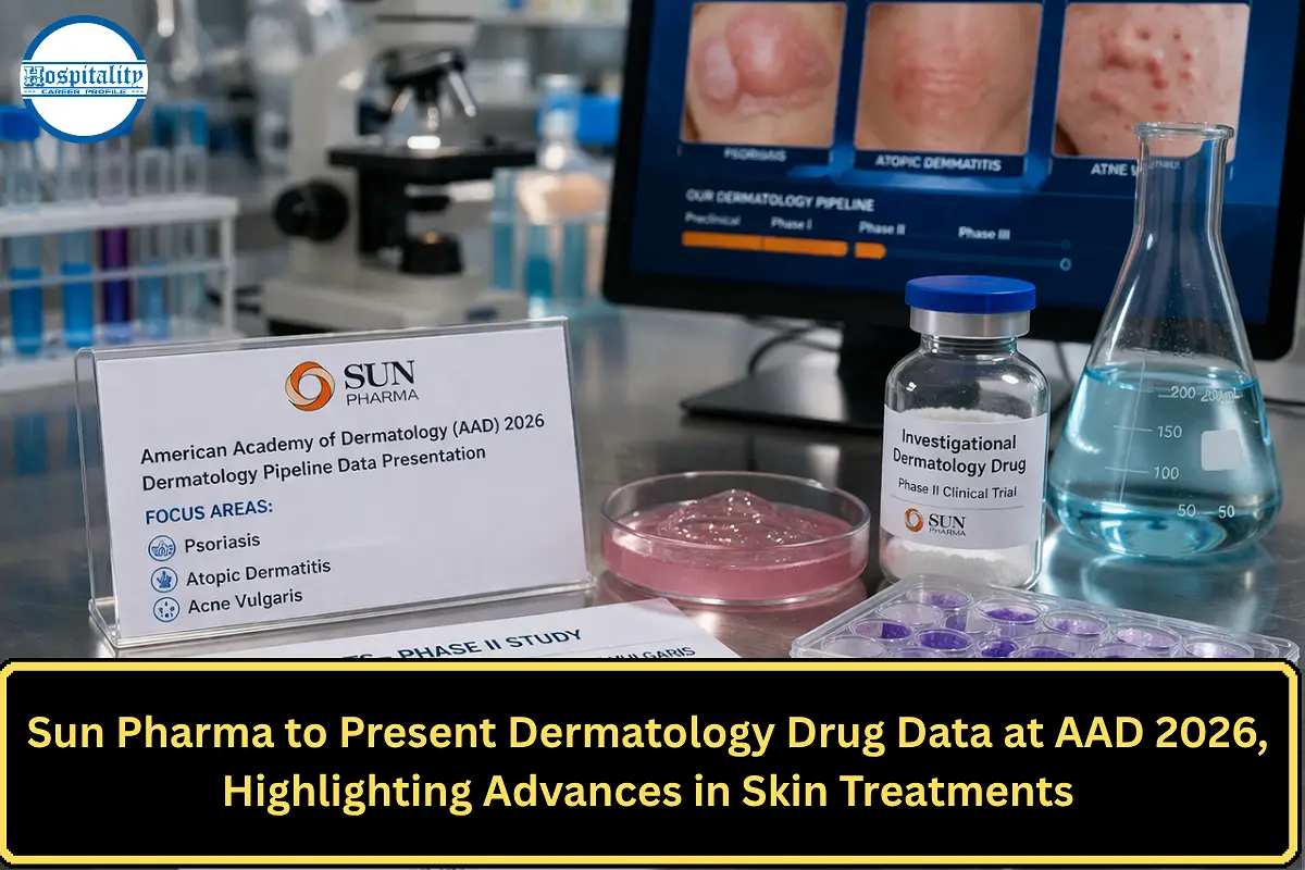 Sun Pharma to Present Dermatology Drug Data at AAD 2026, Highlighting Advances in Skin Treatments