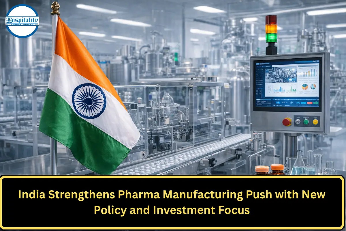 India Strengthens Pharma Manufacturing Push with New Policy and Investment Focus