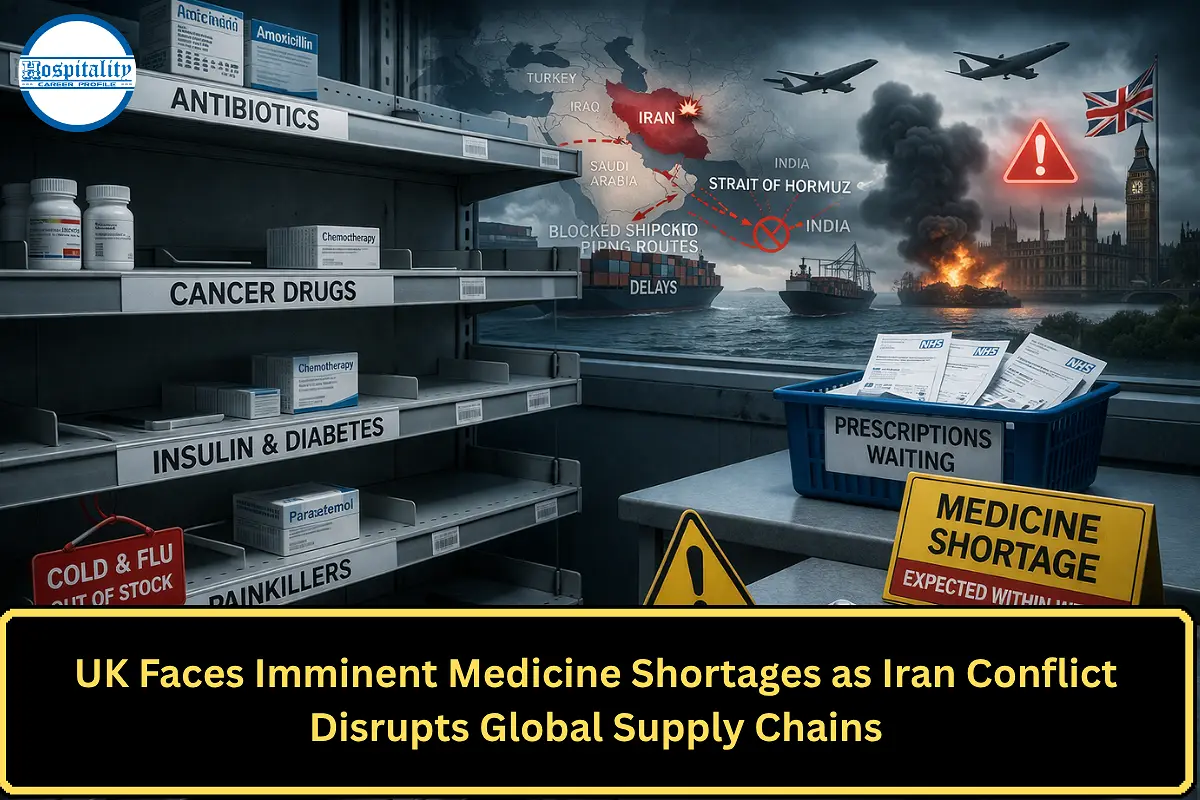 UK Faces Imminent Medicine Shortages as Iran Conflict Disrupts Global Supply Chains